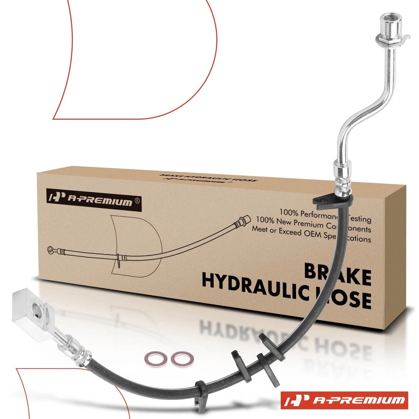 Rear Right Brake Hydraulic Hose for Chevrolet C6500 C7500 (1998–2002)