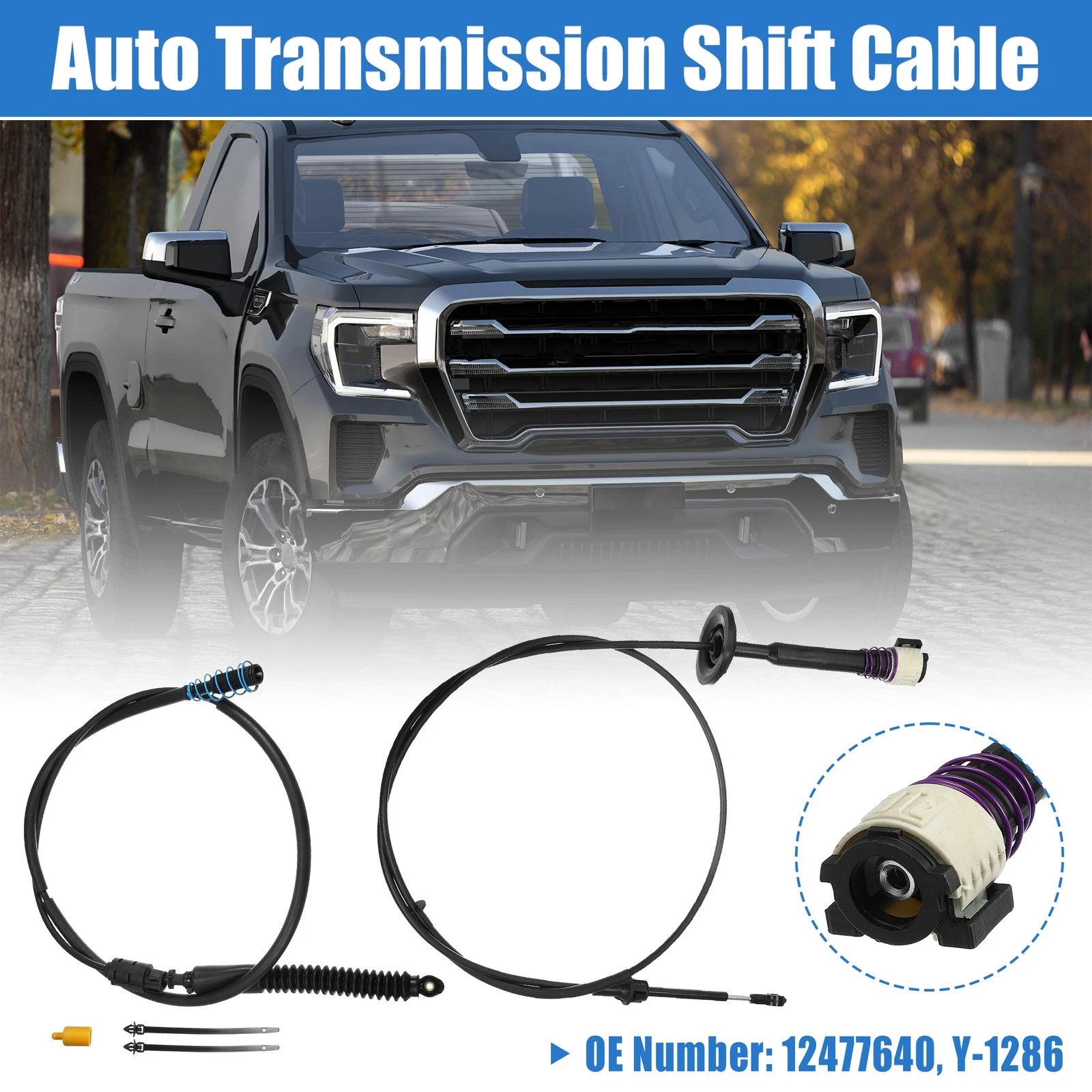 Automatic Transmission Gear Shifter Cable for GMC Chevrolet (12477640)