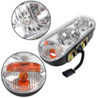 Snow Plow Light Headlight Kit for Boss Western Meyer Blizzard (Universal)