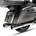 4" Megaphone Dual Exhaust Pipe for Harley Street Electra Glide (2017–2025)