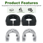 Rear Spring ISO Mount Cap with Rubber Bushing for E-Z-GO Workhorse 800/1200