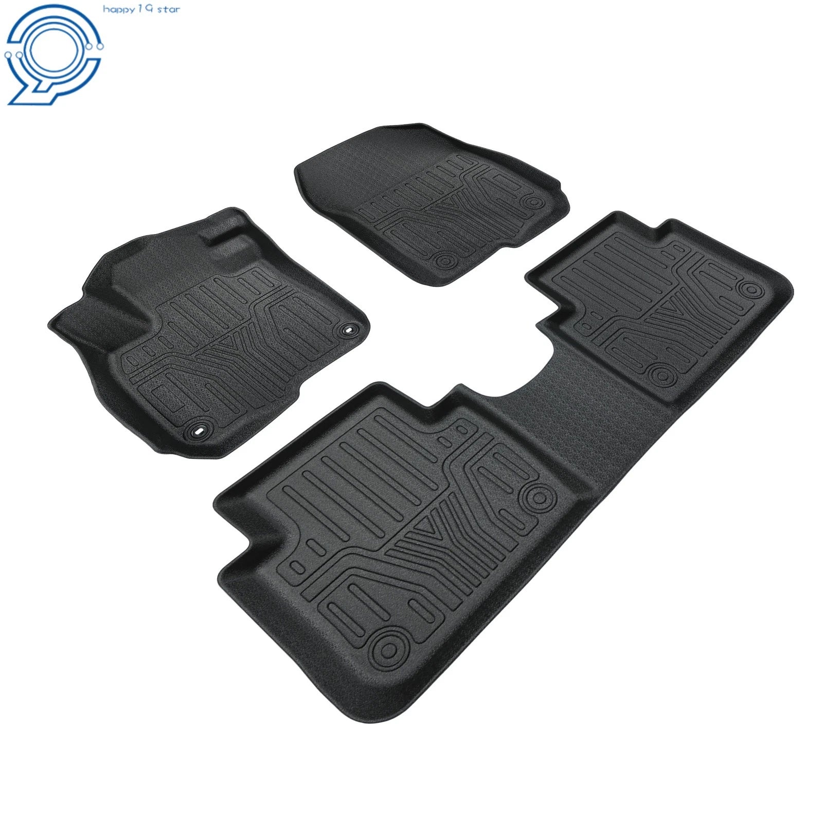 TPE Floor Mats for Honda CR-V (2017–2022) All Weather Anti-Slip