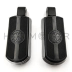 Skull Rubber Footpeg for Harley Davidson Softail Fat Boy FLFB, Fat Bob FXFB (2018–2023)