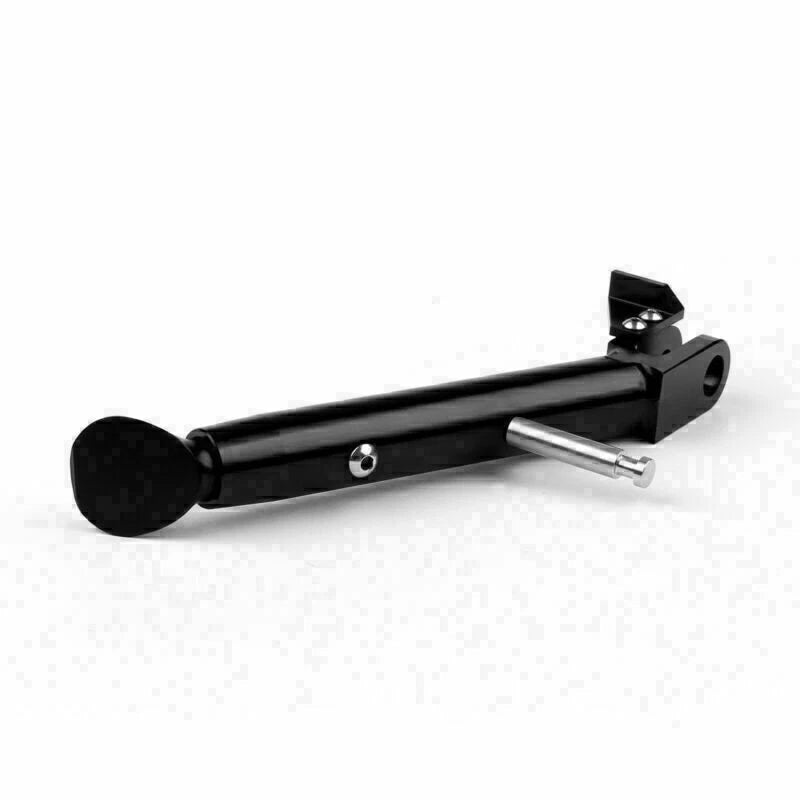 Adjustable CNC Aluminum Kickstand for Suzuki GSXR 1000 (2007–2008) Black T9