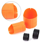Set of 1 PVA Bag Loader for Outdoor Tackle Tool (7x8cm, Orange)