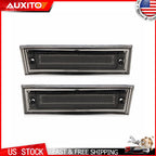 2X Smoked Front Side Marker Lights for Chevrolet GMC Suburban K5 Jimmy (1981–1991)