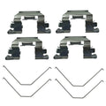 Set of 4 Ceramic Disc Brake Pads & Hardware for Acura RDX (2019–2021)