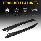 Black Headlight Trim Molding for Toyota Camry (2018–2021)