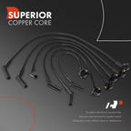 Set of 6 Spark Plug Wire Sets for Ford Windstar (1995-2003)