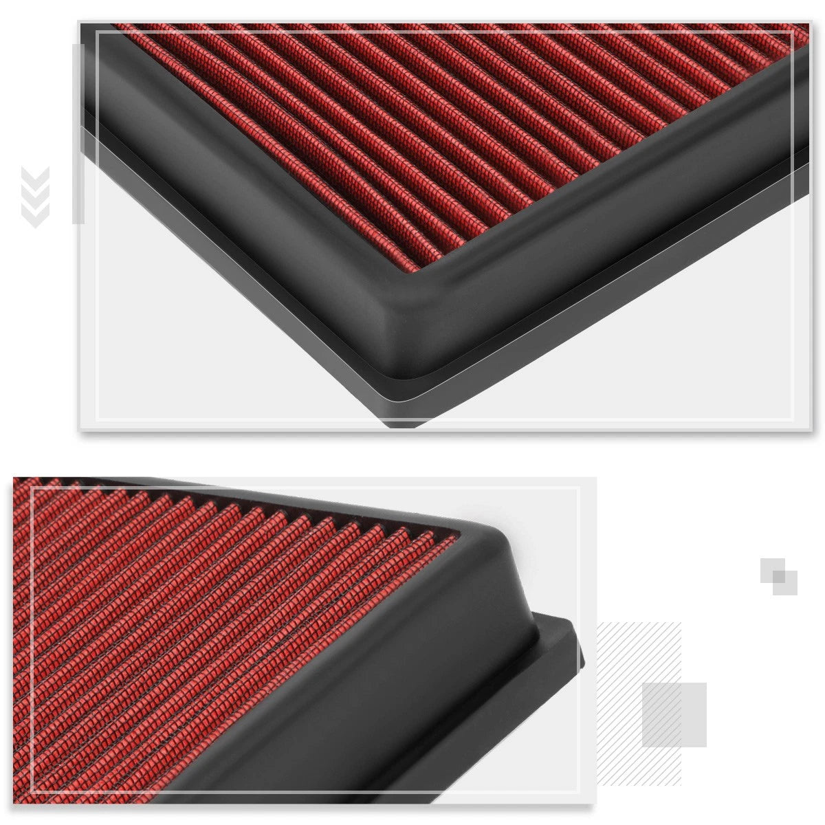 Set of 2 Oval 5" Side Step Nerf Bars for Ford Super Duty (1999–2016)