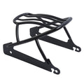 Black Solo Mount Luggage Rack for Harley Dyna Super Wide Glide (2006–2017)