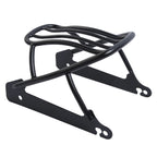 Black Solo Mount Luggage Rack for Harley Dyna Super Wide Glide (2006–2017)