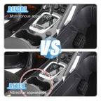 Red Cup Holder Cover Trim Sticker for Dodge Charger & Chrysler