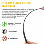 9" Carbon Fiber Short Antenna for Toyota (Universal Fit)