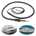 FM AM Marine Radio Antenna for Boats RV ATV UTV (Weatherproof)