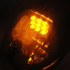Set of 5 Smoke Amber LED Cab Roof Marker Lights for Dodge RAM 2500 3500 (1999–2002)