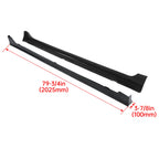 Side Skirt Splitter for Honda Accord Sedan (2013–2017) Carbon Fiber JDM MD Style
