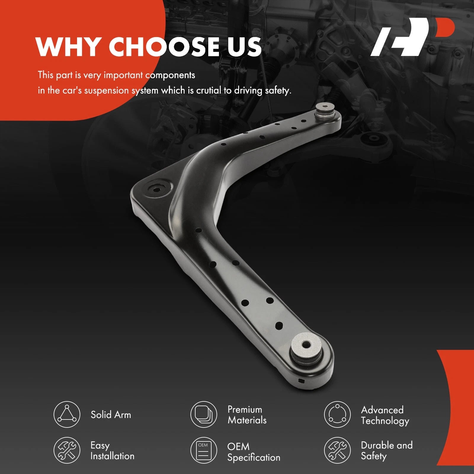 Rear Upper Suspension Control Arm for Jeep Grand Cherokee (1999–2004)