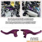 Finger Brake Clutch Levers for Harley Softail Fat Boy S