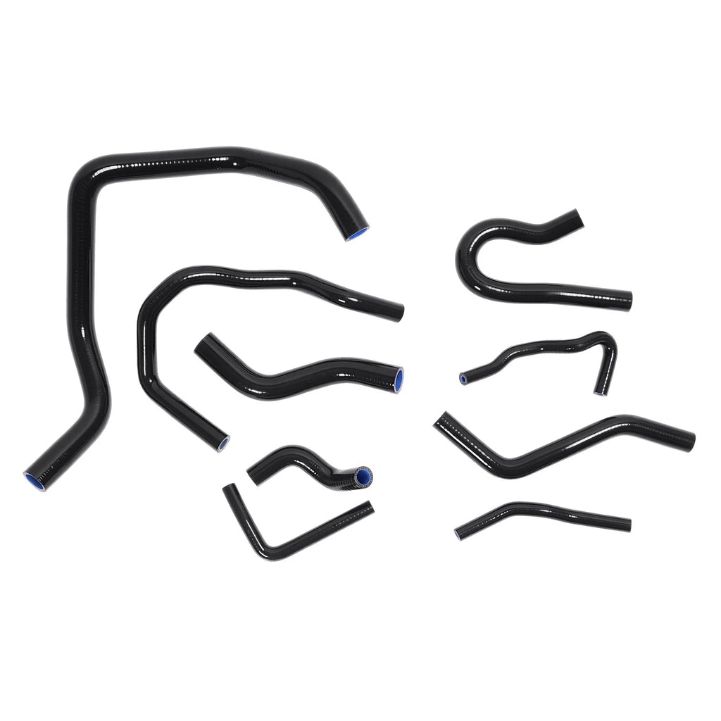 Silicone Radiator Hose Pipe Kit 9Pcs for Honda Civic D15 D16 (1992–2000)