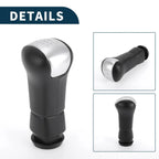 5 Speed Manual Gear Shifter Knob for Nissan X-Trail (2008–2013) Black Plastic
