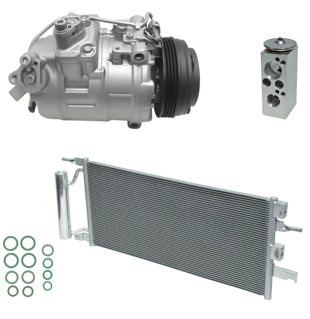 AC Compressor Kit With Condenser Replacement for BMW X1 2.0L (2016–2016)