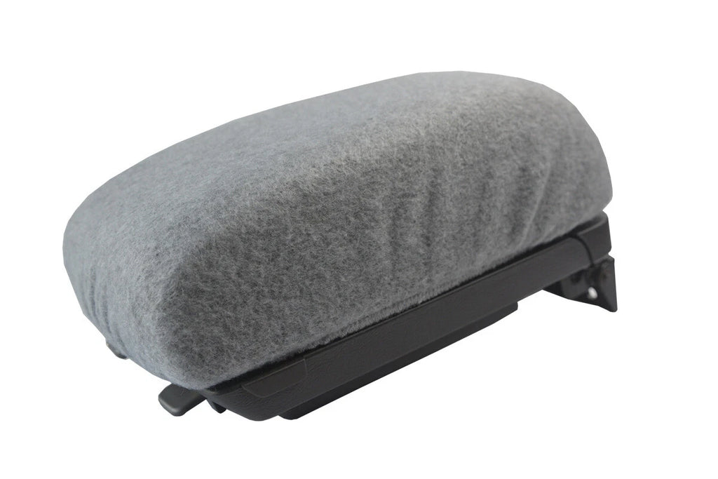 Fleece Console Lid Armrest Cover for Hyundai Tucson (2005–2009) Gray