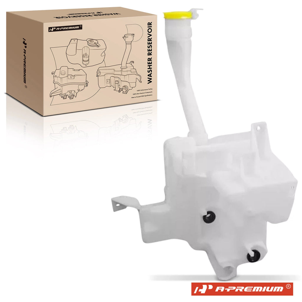 Windshield Washer Reservoir with Cap & Sensor for Subaru Impreza (2015–2017)