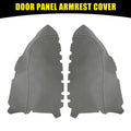 Pair Microfiber Leather Door Panel Armrest Covers for Honda Pilot (2009–2013)
