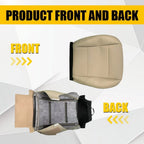 Driver Perforated Leather Bottom Seat Cover Tan for Subaru Outback (2015–2019)
