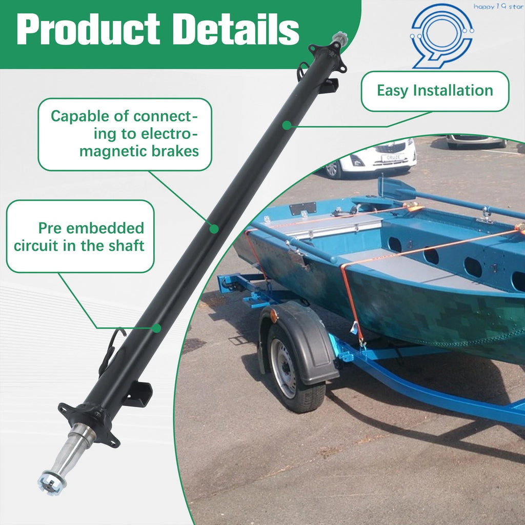 Heavy Duty 3500lb Idler Trailer Axle for Trailers (Various Models)