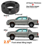 2.5 Inch Front Leveling Lift Spacers Kit for Silverado GMC 1500 4WD (2007–2017)