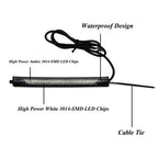 Dual-Color LED Lamp Strips for Motorcycle Turn Signal