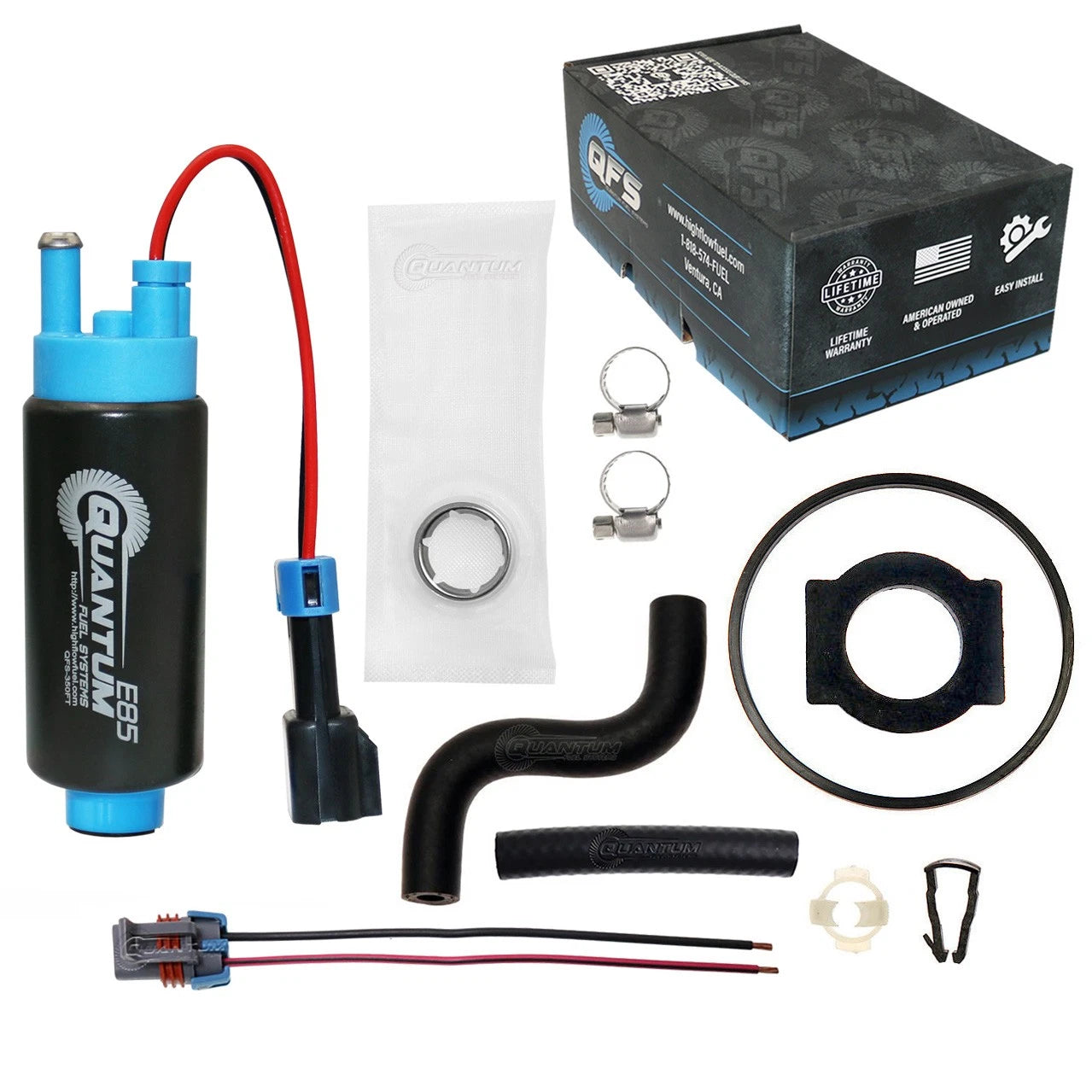 AEM 50-1205 GSS340G3 E85 340LPH Fuel Pump for Ford Mustang GT/LX (1986–1995)
