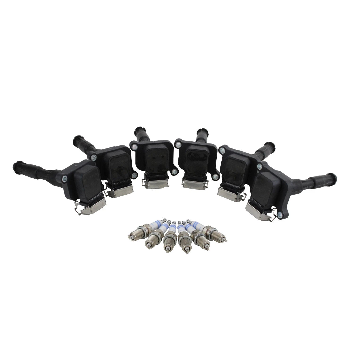 Set of 6 Ignition Coils & 6 Spark Plugs for BMW 2.8 L6 M52 (1995–2000)