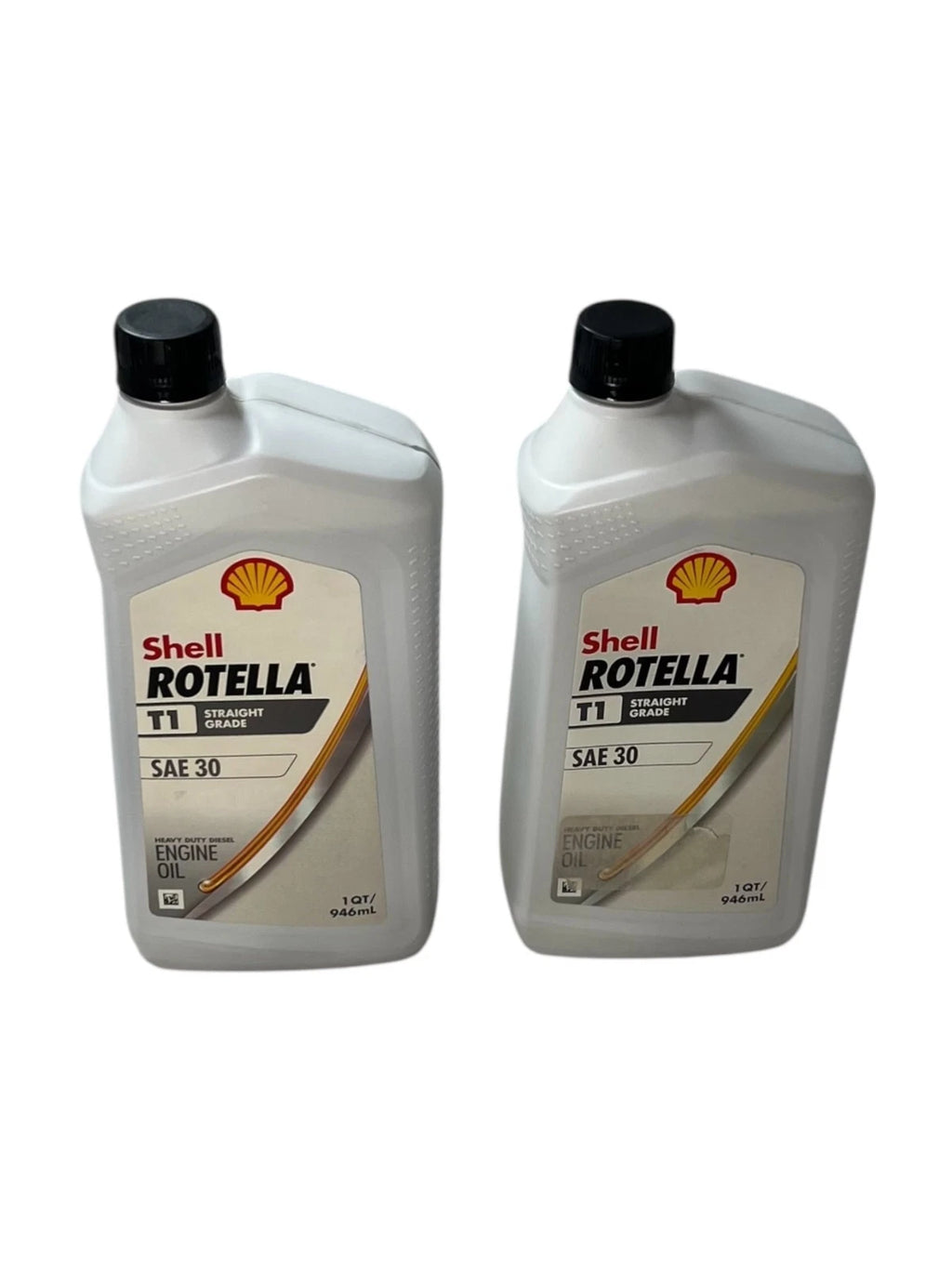 2X Shell Rotella SAE 30 T1 Engine Oil for HD Diesel