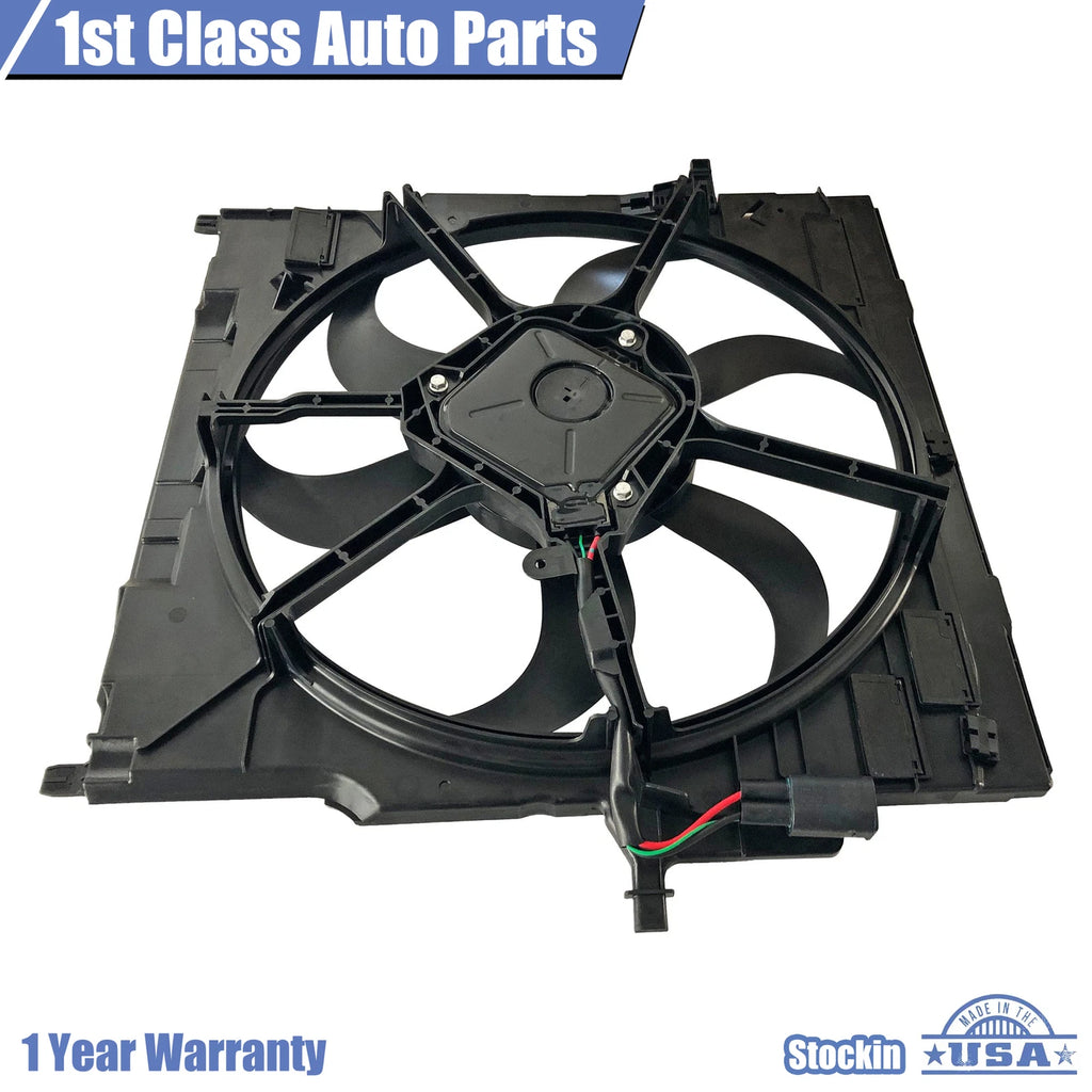 Engine Radiator Cooling Fan Assembly for BMW X5 X6 (2008–2014)