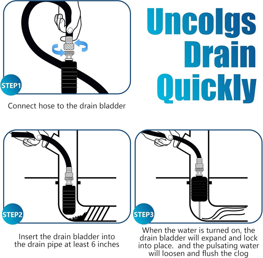 1"-6" Drain Blow Bag for Various Applications (Universal)