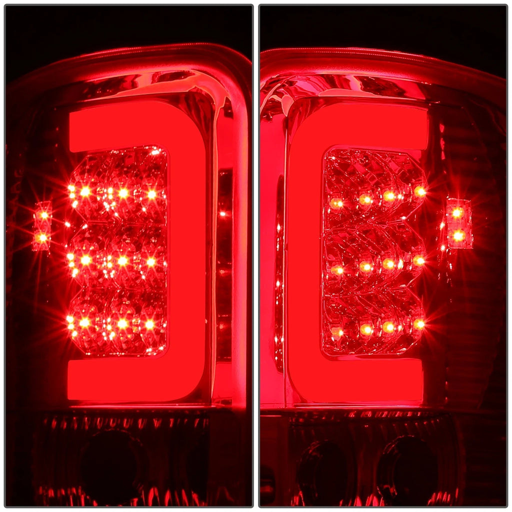 LED C-Tube Tail Brake Light Lamps for Dodge Ram 1500 2500 3500 (1994–2002)