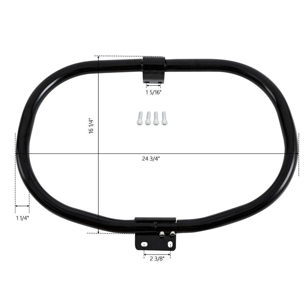 Detachable Engine Guard Crash Bar for Harley Sportster XR XL 883 1200 (2014–2022)