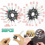 38 Piece Wire Terminal Extraction Tool Set for Vehicle Maintenance