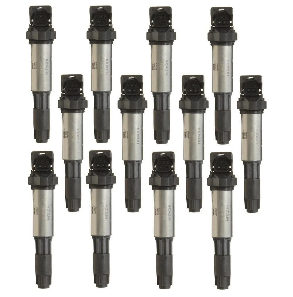 Set of 12 Ignition Coils for BMW E65 760i (2004–2006) E66 760Li (2003–2008)