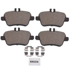 Rear Ceramic Brake Pads for Mercedes-Benz B250 CLA250 GLA250 (2015–2019)