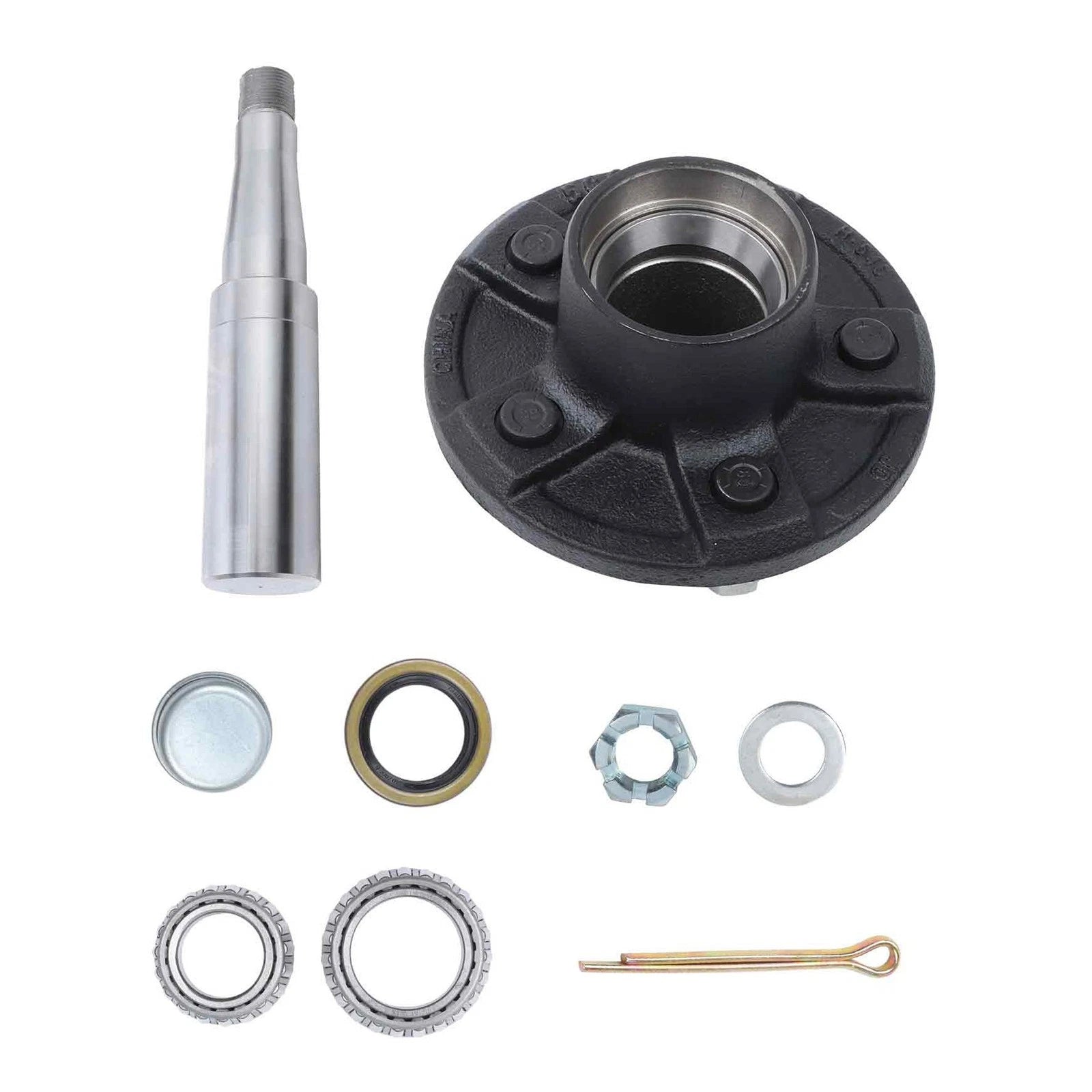 Trailer Hub Kit for 5 on 4.5" Spindle (8.25'/8.75')