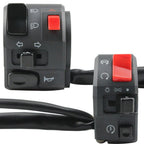 7/8" Handlebar Horn Button Turn Signal Fog Light Controller for Motorcycle