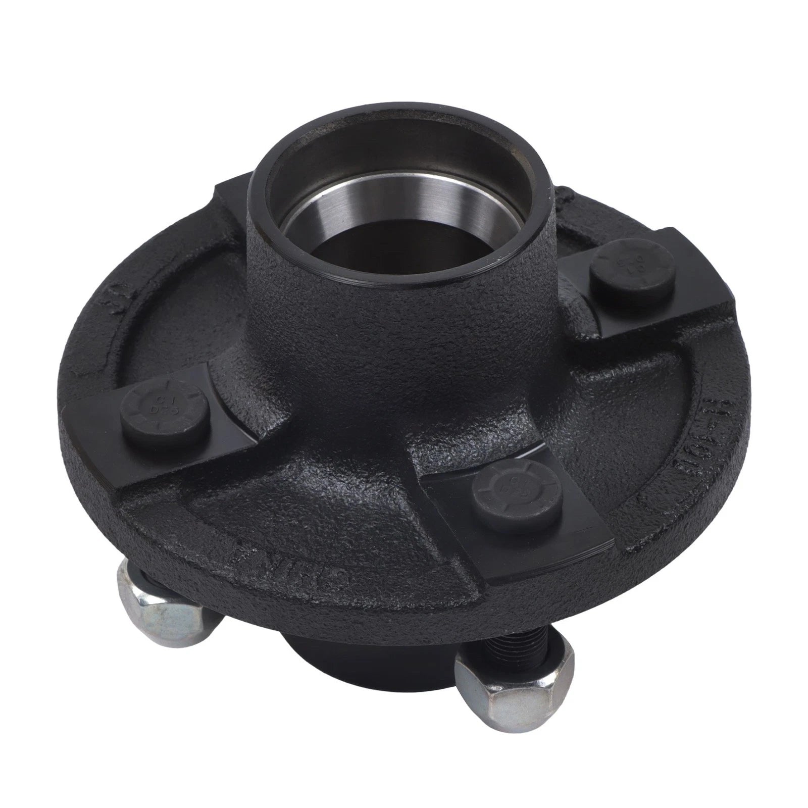 Set of 2 Trailer Axle Hubs for Make Model 
