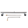 25.6" Pressure Washer Broom with Extension Wand & 7 Spray Tips