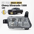 Front LED Fog Light for Chevy Silverado 1500 (2022–2024) - Driver Left Side