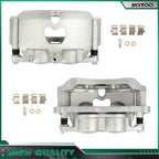 Front Pair Brake Calipers w/ Bracket for RAM 2500 3500 (2019–2022)