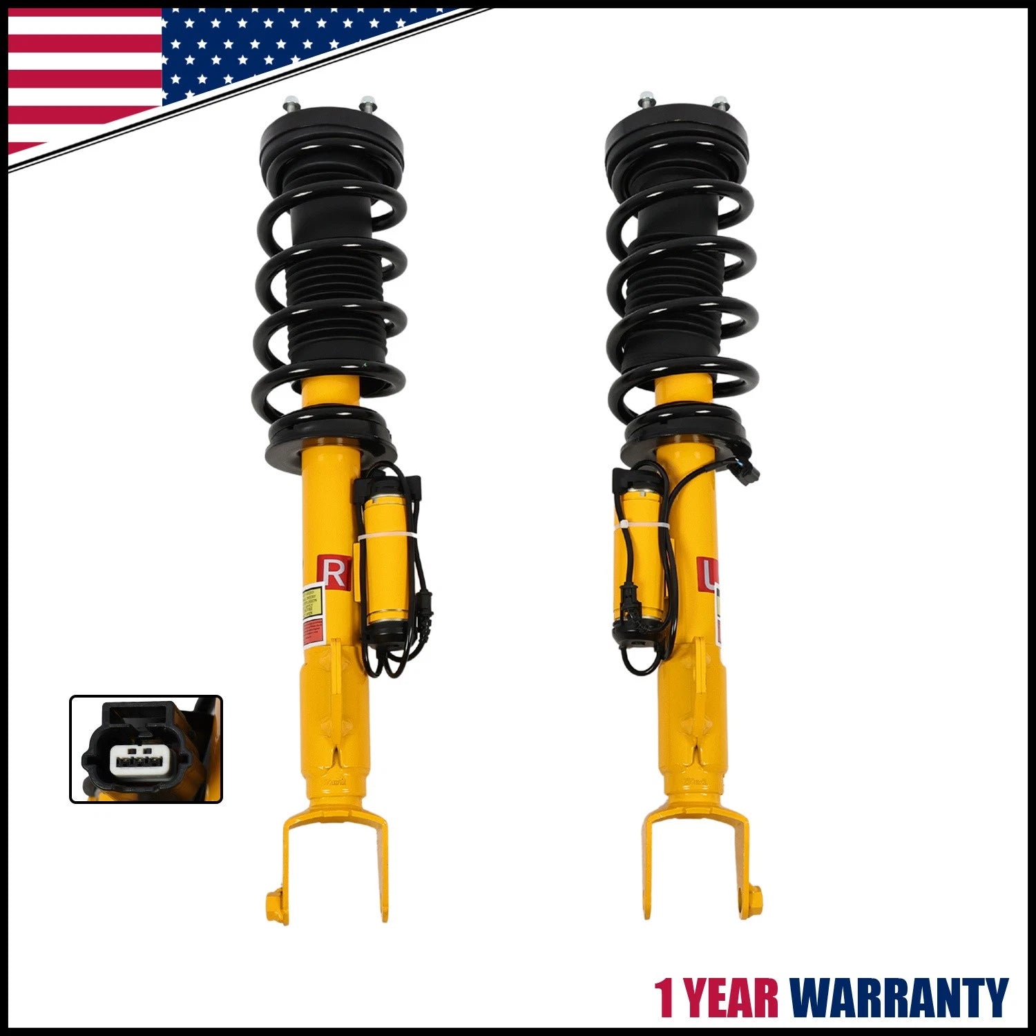 2X Front Shock Struts Assys for Dodge Challenger Charger (2012–2023)